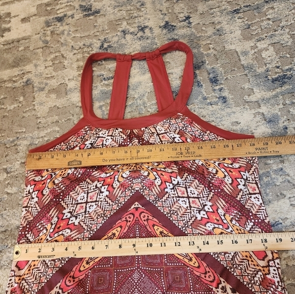 PrAna Cantine Crushed Cran Marrakesh Halter Dress. Women's size XL - Picture 8 of 16